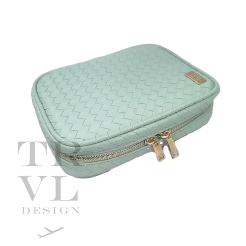 LUXE ZIP AROUND - TRAME WOVEN SEA GLASS  NEW!!!