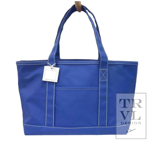 MEDIUM TOTE - COATED CANVAS BLUE BELL  *NEW & IN STOCK!
