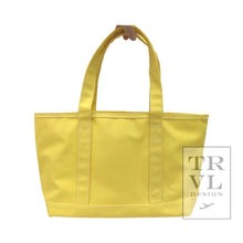 Load image into Gallery viewer, MEDIUM TOTE - COATED CANVAS DAFFODIL  *NEW &amp; IN STOCK!
