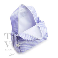 Load image into Gallery viewer, Mini Backpack - Backer Gingham Lilac
