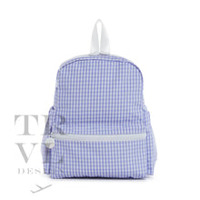 Load image into Gallery viewer, Mini Backpack - Backer Gingham Lilac
