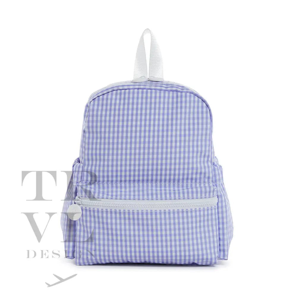 Mini Backpack - Backer Gingham Lilac