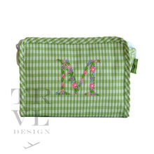 Load image into Gallery viewer, Monogram Roadie Small - Gingham Leaf New! M
