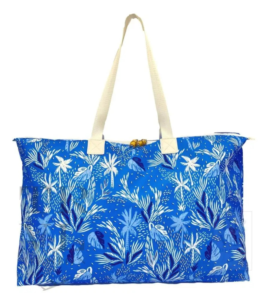 New! Pack It Up Tote - Azure Blue