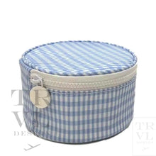 Load image into Gallery viewer, Roundup Jewel Case - Gingham Mist
