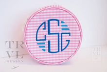Load image into Gallery viewer, Roundup Jewel Case -Gingham Pink
