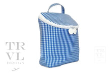 Load image into Gallery viewer, Take Away Insulated Bag - Gingham Royal
