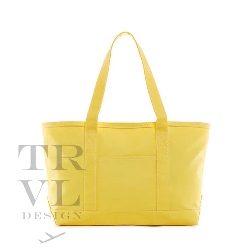 Tote Bag - Coated Canvas Medium Daffodil Yellow