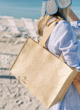 Load image into Gallery viewer, Luxe Bali Straw Tote - Cane Sand
