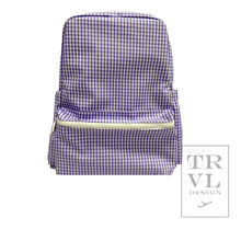 Load image into Gallery viewer, BACKPACKER - BACKPACK GINGHAM LILAC
