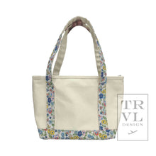 Load image into Gallery viewer, MINI TOTE - COATED CANVAS POSIES TRIM *NEW &amp; IN STOCK!
