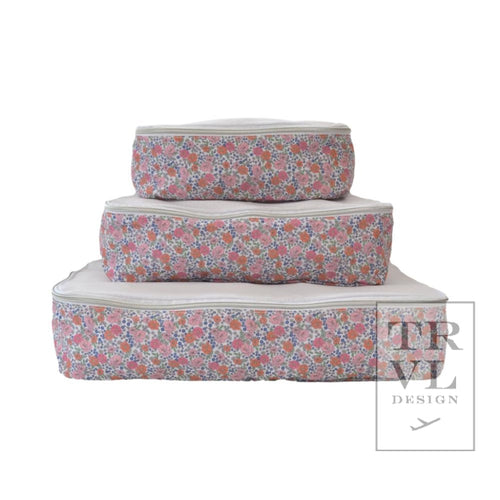 Packing Squad Packing Cubes - Garden Floral New! Garden Floral