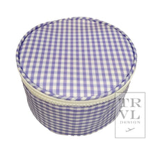 Load image into Gallery viewer, ROUNDUP JEWEL CASE - GINGHAM LILAC
