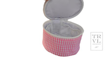 Load image into Gallery viewer, ROUNDUP JEWEL CASE - GINGHAM PINK
